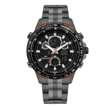 Imagem de Relógio Technos Masculino Ts Digitech Grafite - Bj4130ac/1p