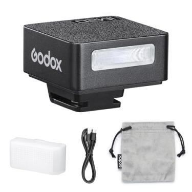 Imagem de Godox Flash GODOX iM20 Mini flash para câmera flash com difusor branco iM20DF - cor preta