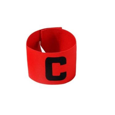 Imagem de Faixa de Capitão de Futebol e Esportes - Sem Marca, Vermelho