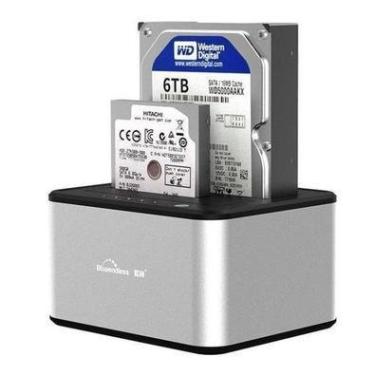 Imagem de Dock Station Duplo Sata/ssd 2.5/3.5 Usb 3.0 - Função Clone Offline