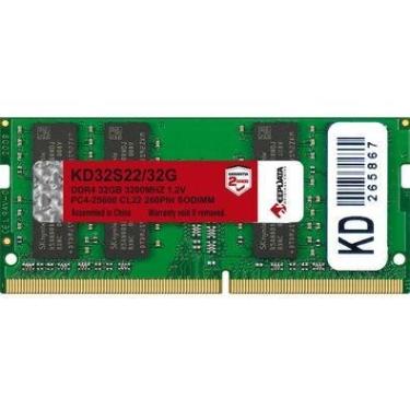Imagem de Memoria RAM DDR4 So-dimm Keepdata 3200 Mhz 32 GB Kd32s22/32g