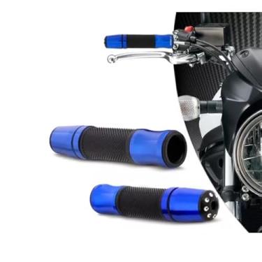 Imagem de Manopla Punho Esportiva c/Peso Moto (AZUL)