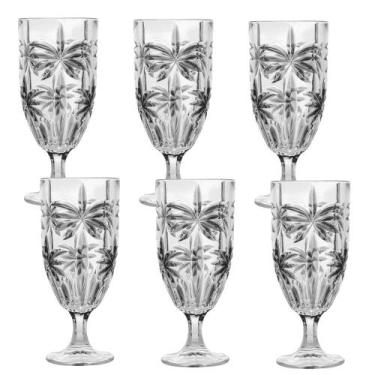 Imagem de Taça Palm Tree Wolff (6 Unidades - 450 ml) Cristal, Cristal