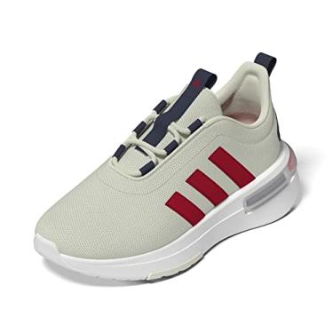 Imagem de Adidas Gancho e laço unissex infantil Racer Tr23, Cinza órbita/Better Scarlet/Shadow Navy, 15