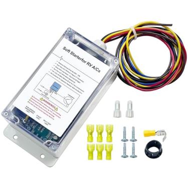 Imagem de LLANNDER Arranque suave para ar-condicionado RV, kit de partida suave para ar-condicionado, inicialização fácil de um A/C e aparelhos elétricos com um pequeno gerador