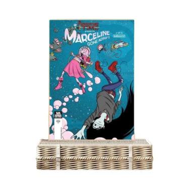 Imagem de Pôster De Anime Adventure Time Adesivo Impermeável Para Decoração De P