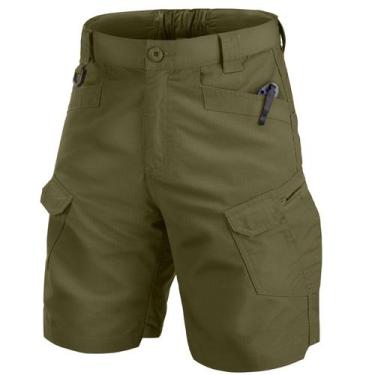 Imagem de Shorts cargo Jessie Kidden 6223 para homens, verde militar, tamanho 40