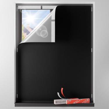 Imagem de Cortinas Blackout Sumobaby Portable 50x90cm pretas 1 painel