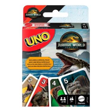 Imagem de Jogo De Cartas Uno Jurassic World - Mattel