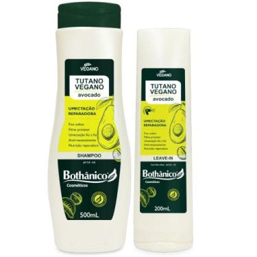 Imagem de Kit Tutano Vegano Avocado Shampoo 500ml + Leave In 200ml Bothanico - B