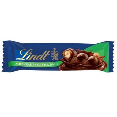 Imagem de Chocolate, Ao Leite Com Avelã Lindt Barra, Barrinha De 35G