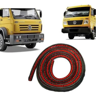 Imagem de Borracha Porta Caminhão Vw Após 2000 Com Adesivo - Autotravi