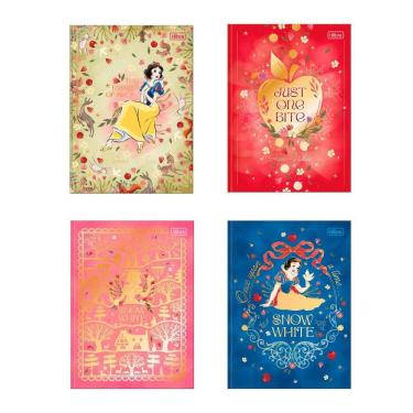Imagem de Caderno capa dura colegial 10x1 160fl Branca de Neve Tilibra