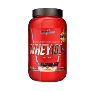 Imagem de 100% Whey POTE 900g Baunilha Integralmedica, 900g, Baunilha