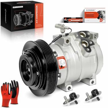 Imagem de A-Premium Compressor De Ar Condicionado Com Embreagem - Compatível Toyota Corolla 1.8L 2003-2008, Matrix 158386