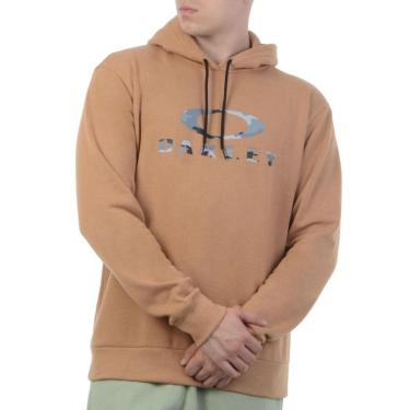 Imagem de Moletom Masculino Oakley Camo Hoodie - MARROM / P-Masculino