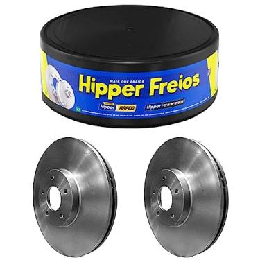 Imagem de Par Disco Freio Ranger 4x4 95 A 2011 Dianteiro Ventilado Hip