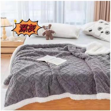 Imagem de Manta térmica Polar Fleece 2 assentos cinza 230x250cm - Lightbek Offic