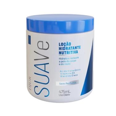 Imagem de Loção Hidratante DJUR Suave 475ml – (Sem Perfume) Ácido Hialurônico e Vitamina B5