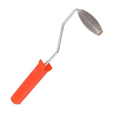 Imagem de Pissente Rolo de Fibra de Vidro Rolo de Bolha para Laminagem de Fibra de Vidro Ferramenta de Pá Com Cabeça de Ligas de Alumínio para Reparo de Telas de Janelas e Portas Laminagem de (Estilo B)