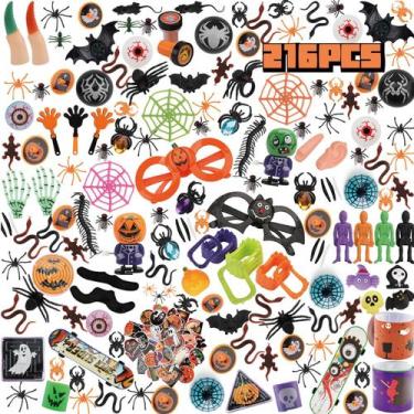 Imagem de Sortimento de brinquedos de Halloween Ubegger de 216 unidades para cri