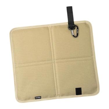 Imagem de menolana Tapete de acampamento Oxford tecido confortável versátil presentes almofada de assento à prova d'água acessórios para pesca atividades, Cáqui