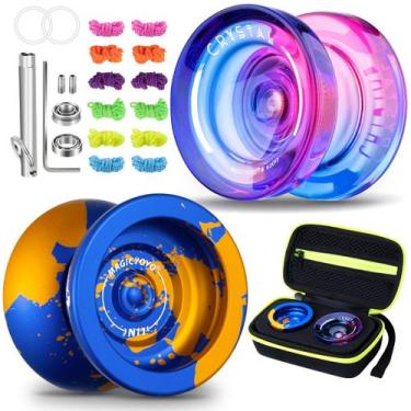 Imagem de Pacote Yoyo MAGICYOYO Pro com 2 unidades (N11 e K2) conversíveis para 