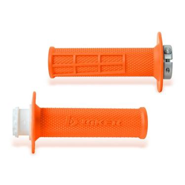 Imagem de Manopla Lock On Ktm / Husq/ Beta (motos 4t) Biker Laranja Neon