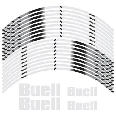 Imagem de Friso Adesivo Refletivo Buell - Alta Durabilidade e Proteção - Cromo S