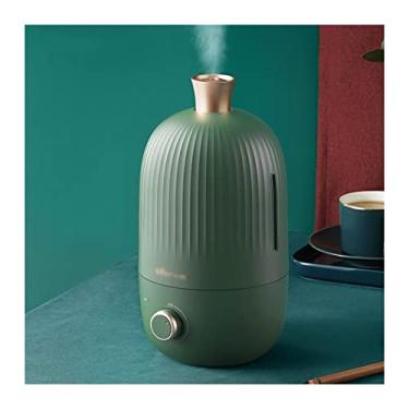 Imagem de Mini umidificador para quarto, umidificador silencioso de 2L, difusor de óleo, desligamento automático, para bebês, crianças, adultos, casa, ioga, sono, umidificadores de ar verde