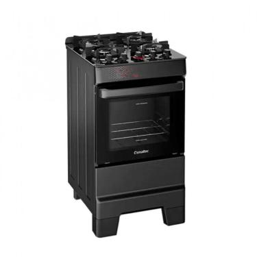 Imagem de Fogão Ideal Top Bivolt 4 Bocas Automático Mesa de Vidro Esmaltec