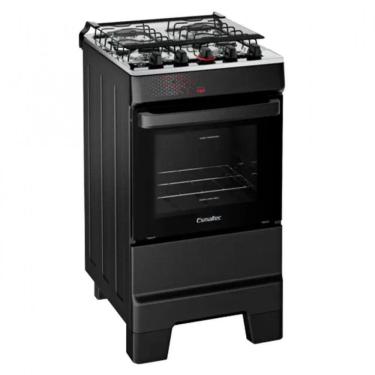 Imagem de Fogão Ideal Top 4 Bocas Automático Mesa de Inox Bivolt Esmaltec