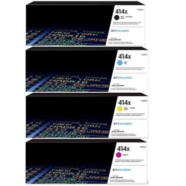 Imagem de Kit 4 Toner W2020x 414x M454dw M454dn M479fdw M479dw M479fdn autêntico