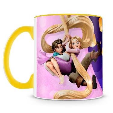 Imagem de Caneca Enrolados - Cerâmica Personalizada com Estampa Colorida - Amo C