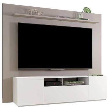 Imagem de Rack Com Painel Para TV até 75 Polegadas Madeira Caemmun