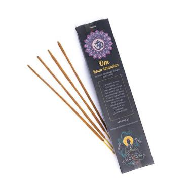 Imagem de Incenso Indiano Goloka Om Kesar Chandan 15g