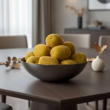 Imagem de 6 Frutas Artificiais Kiwi 7cm Detalhes Realistas para Decoração de Bis
