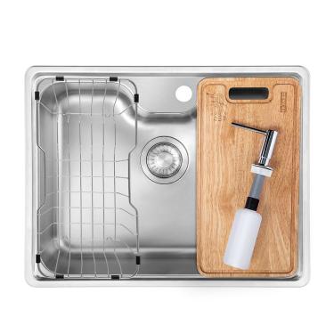 Imagem de CUBA FRANKE DE SOBREPOR BELL BCX 610-61 C/ACESSÓRIOS 15121