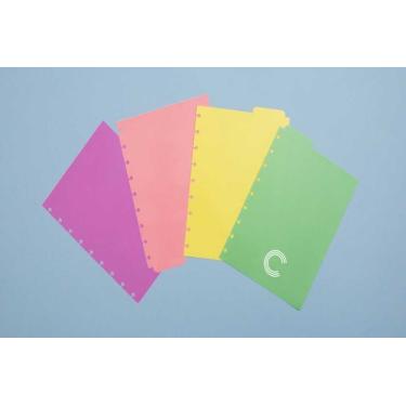 Imagem de DIVISORIA MEDIO PASTEL CADERNO INTELIGENTE