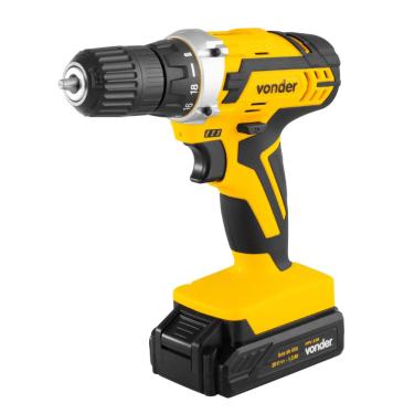 Imagem de Parafusadeira e Furadeira à Bateria 20V Vonder PFV 238 Bivolt Automática para Carregamento Rápido