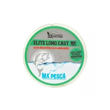 Imagem de Linha MX Pesca MX Elite Long Cast 300m Monofilamento Verde 0.25mm 8,44
