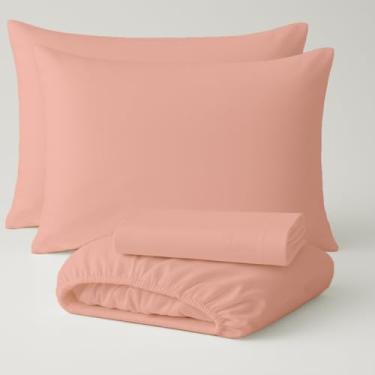 Imagem de Jogo De Lençol Duplo 4 Peças Micro Percal Arte Cazza Bege Casal Queen