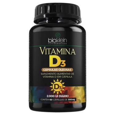 Imagem de OLEO VITAMINA D3 2000UI 430mg 60 CAPS. BIOKLEIN