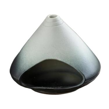 Imagem de Generic Porta-incenso de cerâmica, peça central de mesa, acessório decorativo para, quarto, spa e sala de estar, Gradiente Preto
