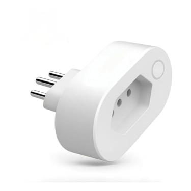 Imagem de Tomada Inteligente Wi Fi Bivolt Smart Plug com Monitor de Consumo Automação Residencial 16a
