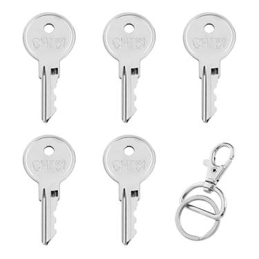 Imagem de CH751 Chaves aptas para trava de compartimento de armazenamento - Chaves sobressalentes para Traves Traves de porta de armazenamento Alças em T Captador Caixas de ferramentas Tampos de campista, conchas de campista, tampas de caminhão