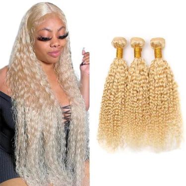 Imagem de Pacote de cabelo Freiuoke 613 Water Wave Blonde Brazilian 18cm