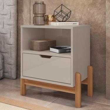 Imagem de Mesa de Cabeceira Nice Off White