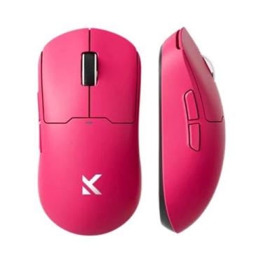 Imagem de Mouse Gamer Sem Fio Black Attack Shark X11 Tri-Mode 2.4GHz Com Fio Blu