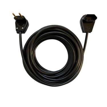 Imagem de Extensão Elétrica Cabo Pp 2x1,5mm - Loja Gubler 10 Metros